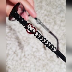 Love Barbie Black and Red Perscription Kid Glasses